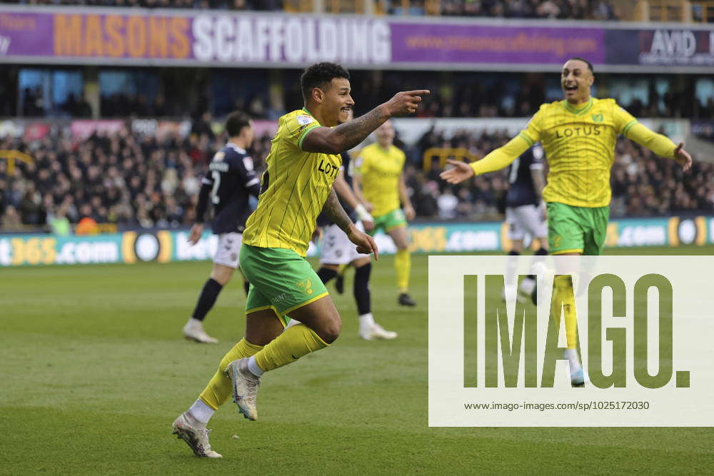 Millwall V Norwich City Sky Bet Championship Onel Hernandez Of Norwich ...