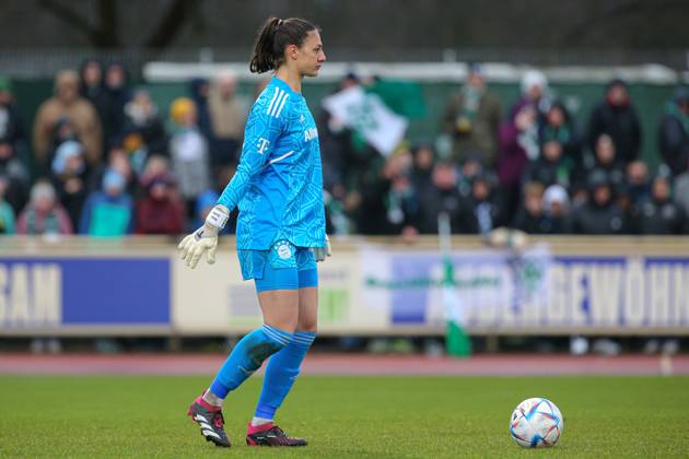 v li Maria Luisa Grohs Mala, goalkeeper, goalkeeper, FC Bayern Munich ...