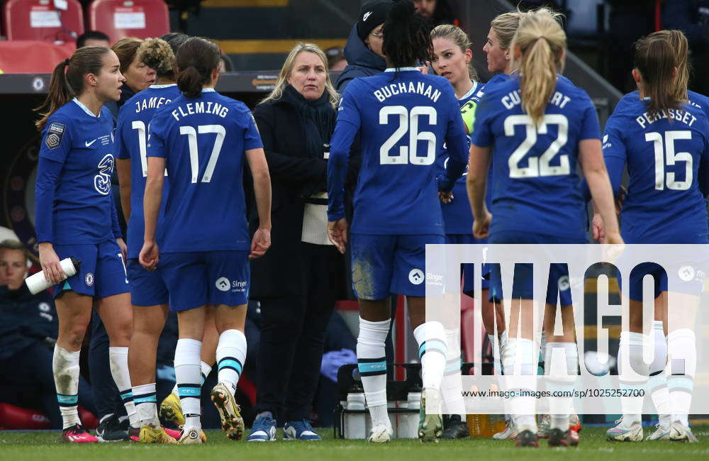 Arsenal Women V Chelsea Women, FA Women S Continental Tyres League Cup ...