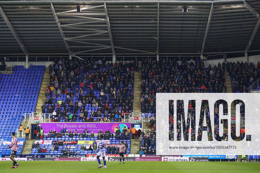 Sky Bet Championship Reading v Sheffield United Sheffield United fans