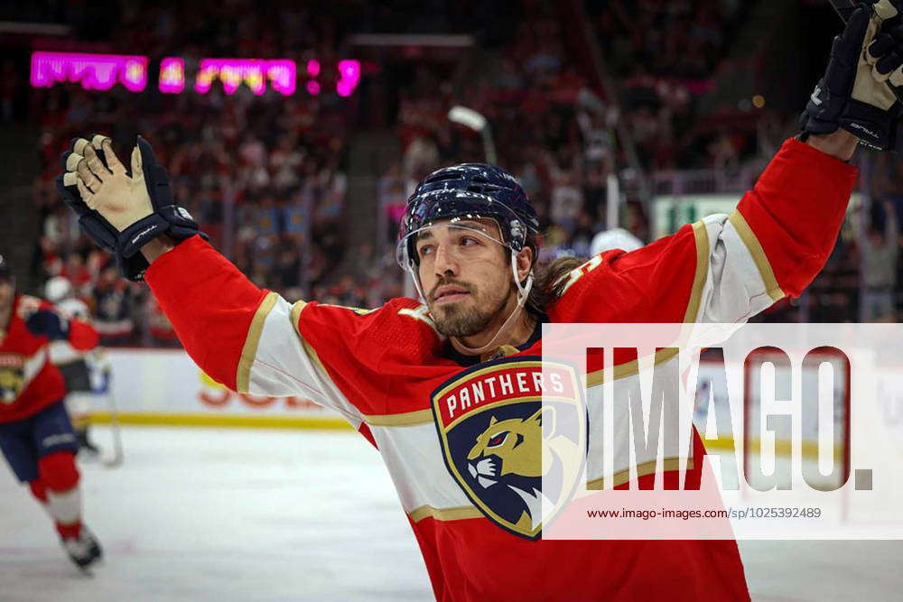 March 8, 2023: The Florida Panthers Ryan Lomberg (94) celebrates his ...