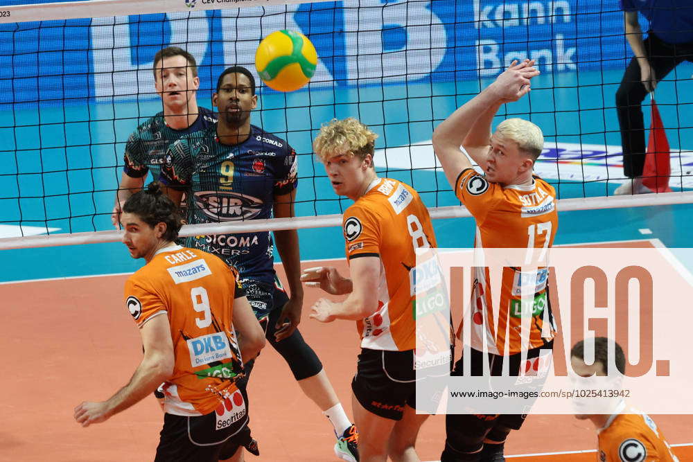 Deu Cev Champions League Br Volleys Vs Perugia Max