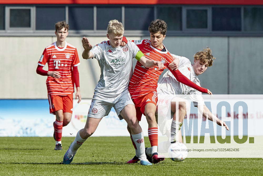 2022 23 DFB BL1 U17 FC Bayern München Vs FSV Mainz 05 NEUKIRCH Nico FSV ...