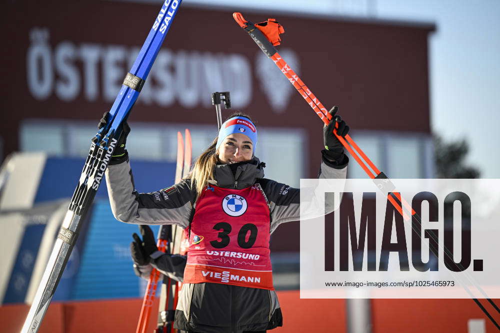 ÖSTERSUND 20230309 Lisa Vittozzi, Italy, After The Womens 15 Km During ...