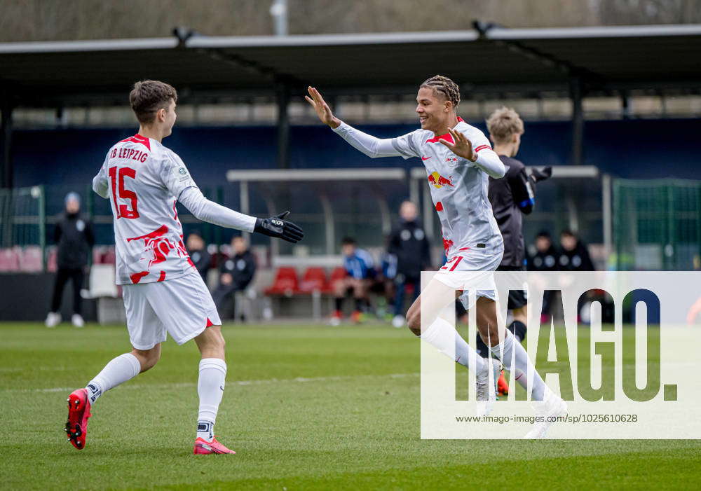 Leipzigs Nuha Jatta Celebrates After Scoring To Make It 1 0 B Junioren ...