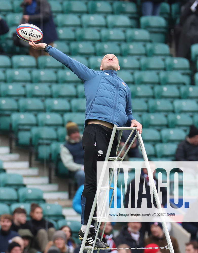 England V France Guinness Six Nations England S Coach Steve Borthwick During The 2023 Six Nations 