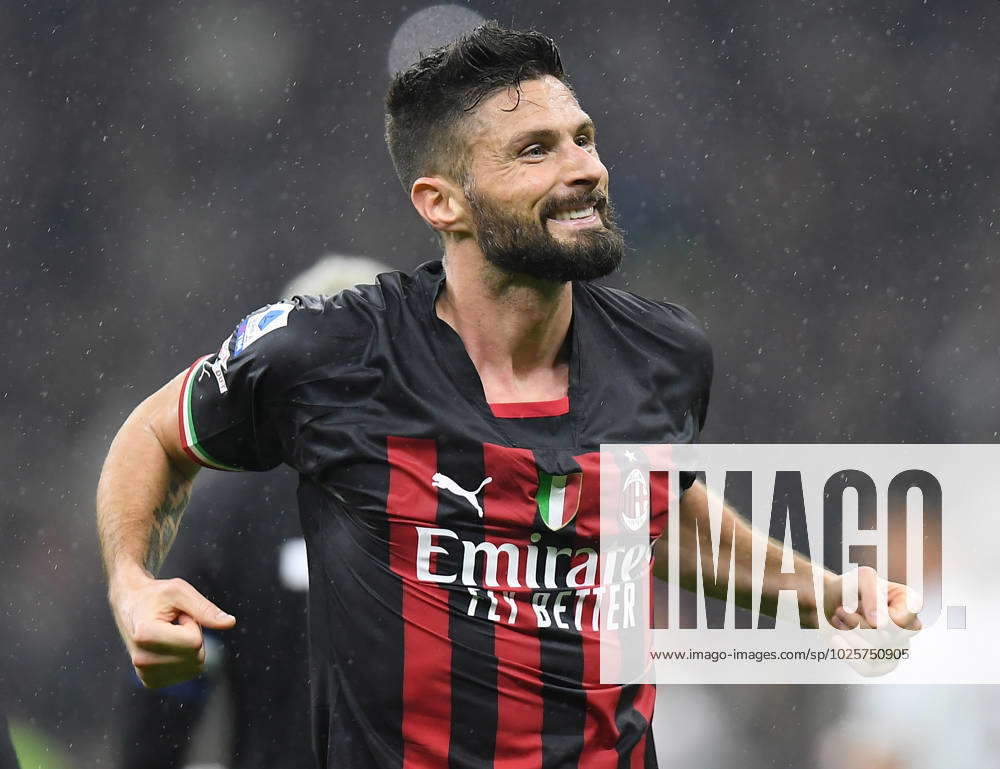 230314 Milan March 14 2023 Ac Milan S Olivier Giroud