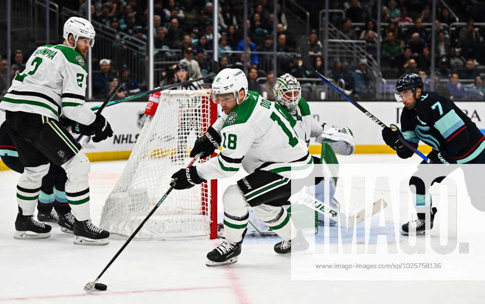 NHL, Eishockey Herren, USA Dallas Stars at Seattle Kraken Mar 13, 2023 ...