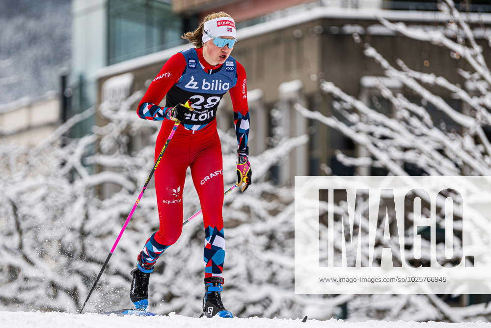 230314 Maria Hartz Melling of Norway competing in the women s Cross ...