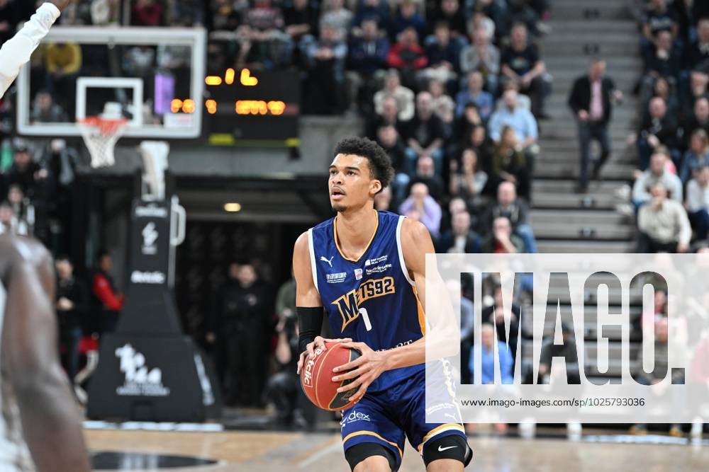 Victor Wembanyama (boulogne) BASKETBALL : LDLC ASVEL vs Boulogne ...