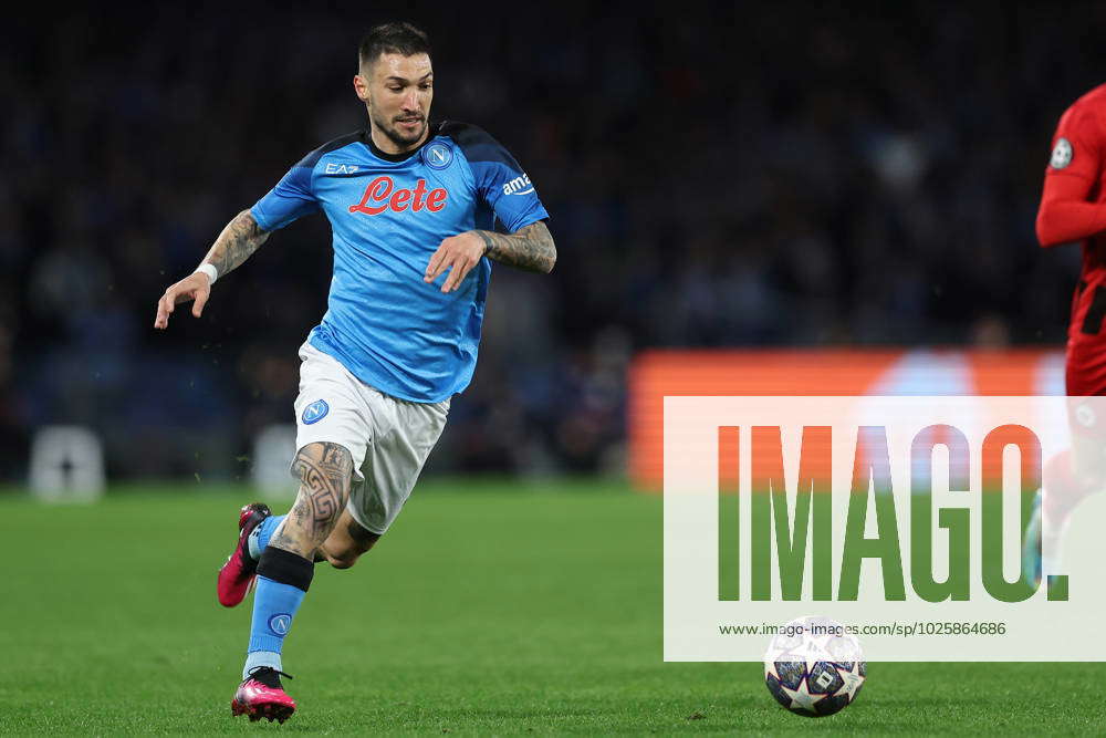 Foto Alessandro Garofalo Lapresse Marzo Napoli Italia Calcio Napoli Vs Eintracht Frankfurt