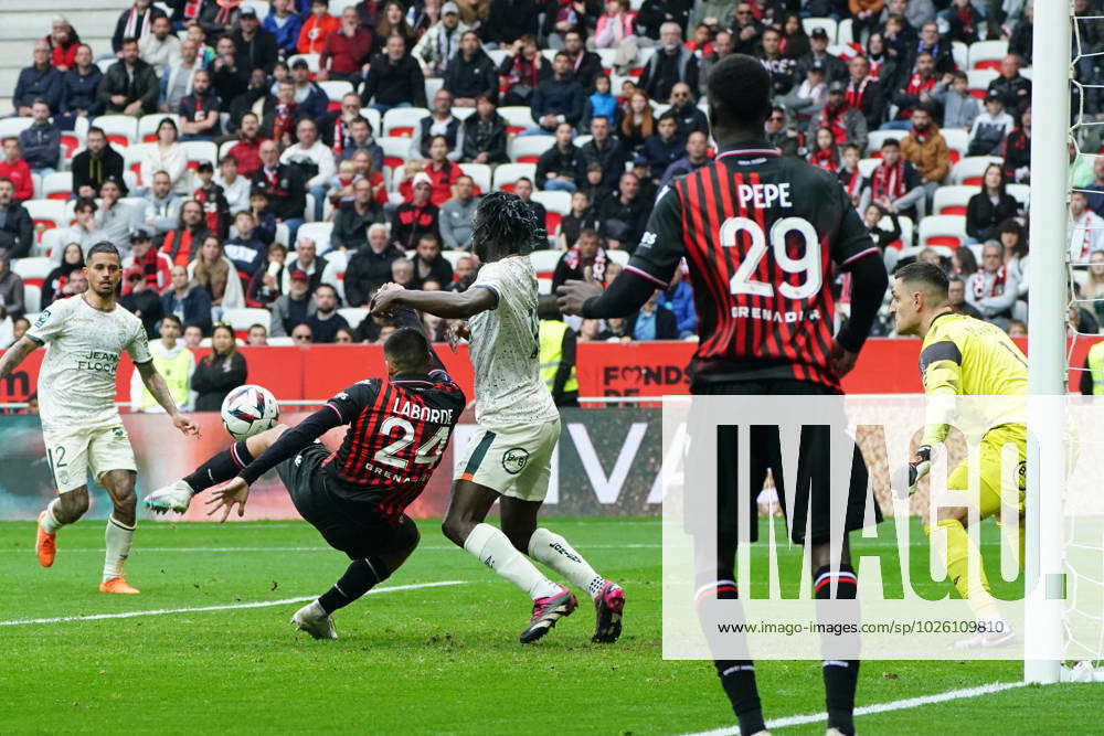 But - GaÃ«tan Laborde (OGC Nice) FOOTBALL : OGC Nice vs FC Lorient