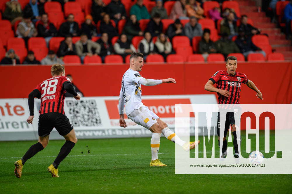 Dresdens Stefan Kutschke On The Ball FC Ingolstadt 04 SG Dynamo Dresden ...