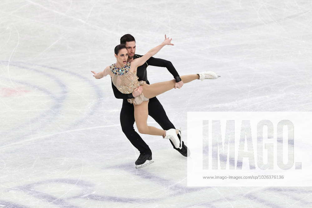 Deanna Stellato Dudek And Maxime Deschamps, CAN, During Pairs Free ...