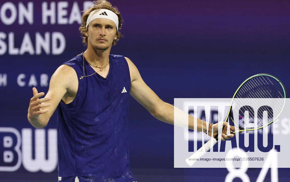 Tennis Miami Open Mar 24, 2023; Miami, Florida, US; Alexander Zverev