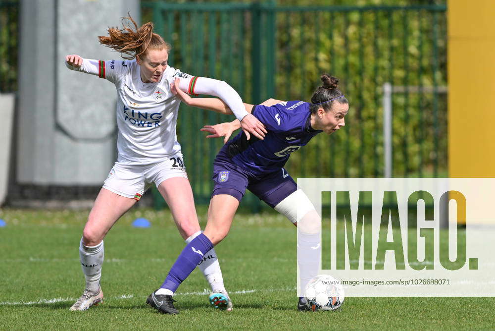 RSC ANDERLECHT VS OHL Nikee Van Dijk (20) of OHL and Silke