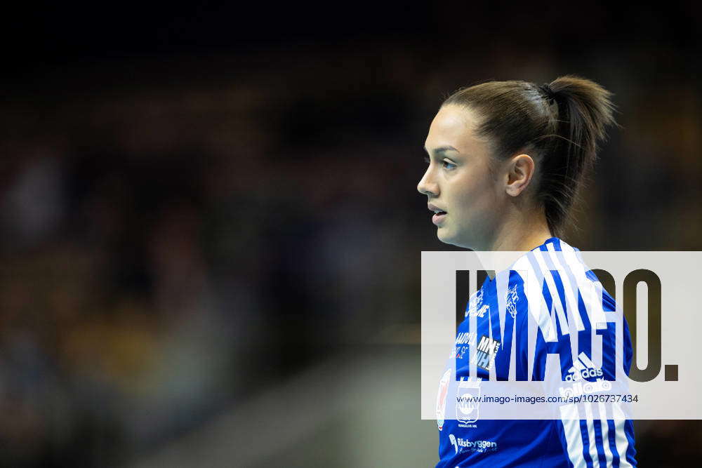 230328 Kungälvs goalkeeper Yasminee Gluic during quarter-final one