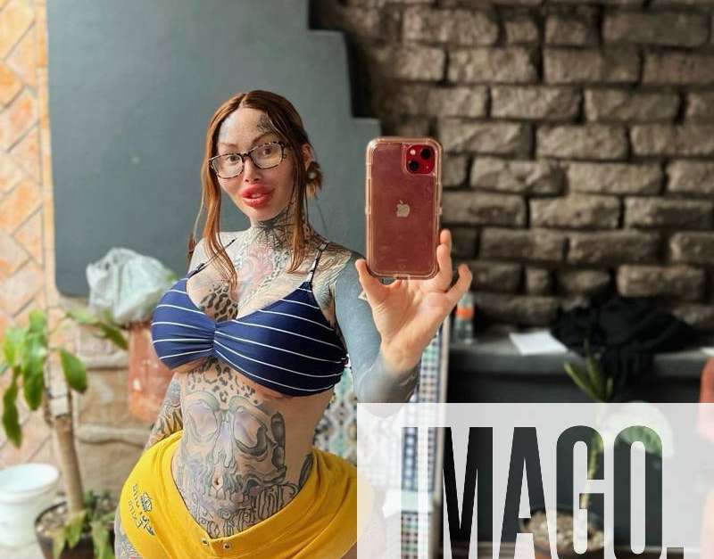 EXCLUSIVE: IG model Mary Magdalene who was sporting one giant