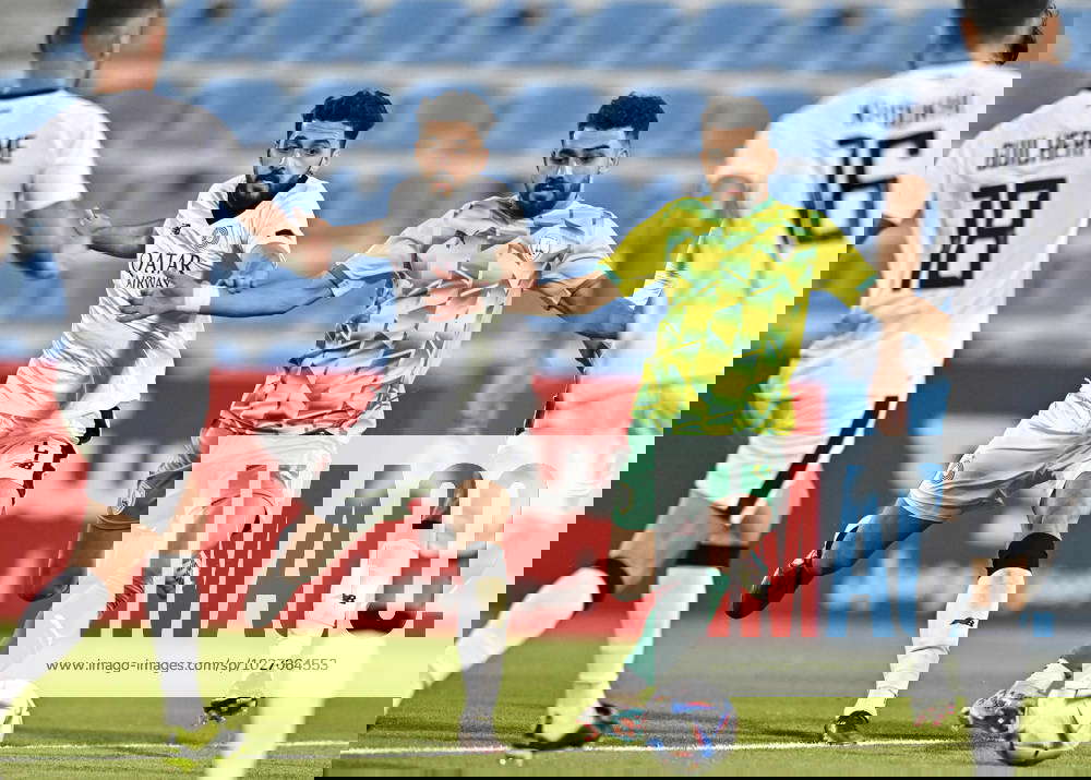 Al Sadd SC V Al Wakrah SC - Qatar Stars League 2023 Ahmed Bader Sayyar (2-L)