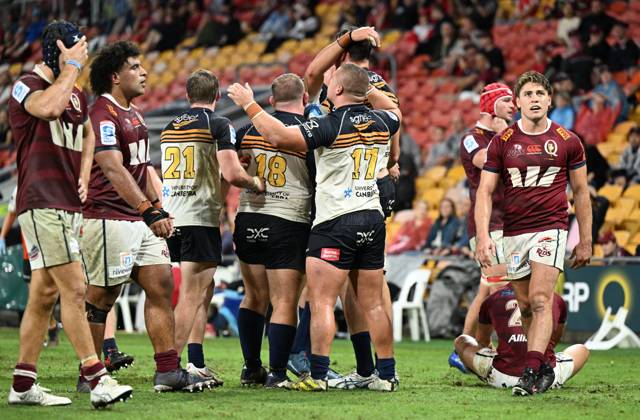 SUPER RUGBY REDS BRUMBIES, Nick Frost of the Brumbies in action during ...