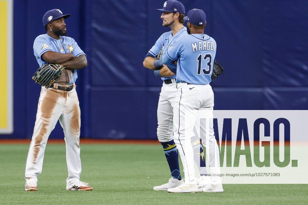 Randy Arozarena of the Tampa Bay Rays poses during the 2023 Tampa