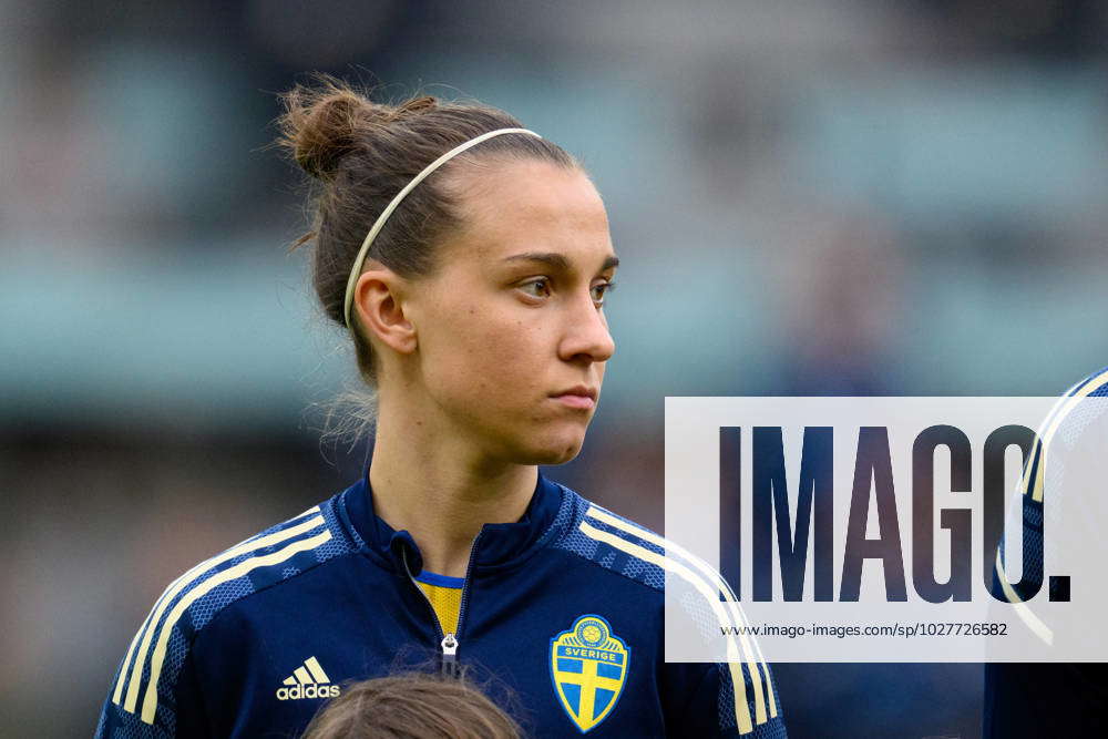 230411 Julia Zigiotti Olme of Sweden at lineup ahead of the