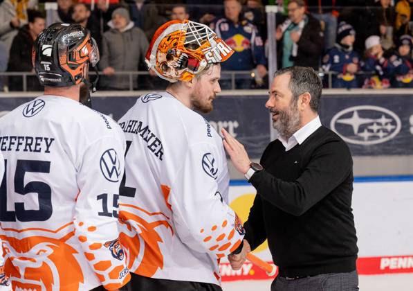 Managing Director Sports Christian Winkler EHC Red Bull Muenchen at the ...