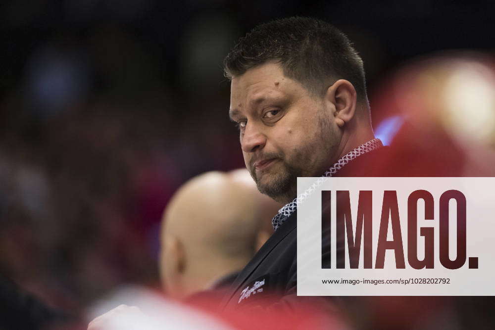 230418 Modos coach Mattias Karlin during the final two of the