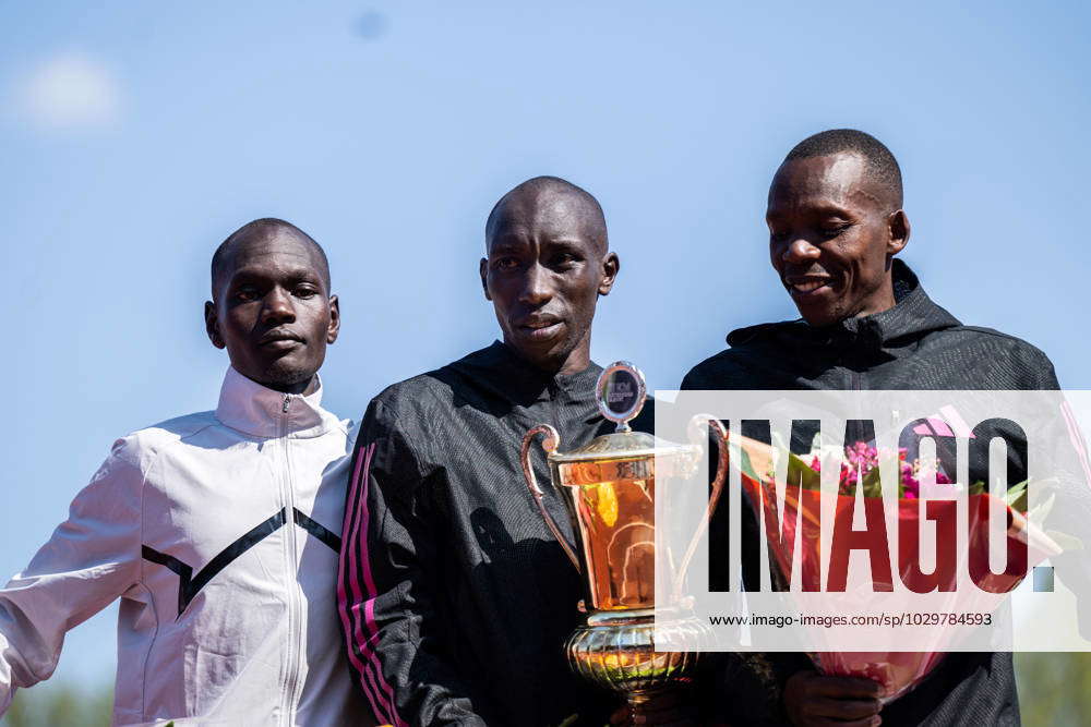 230513 Bravin Kiprop, Edmond Kipngetich and Alex Kibet during the