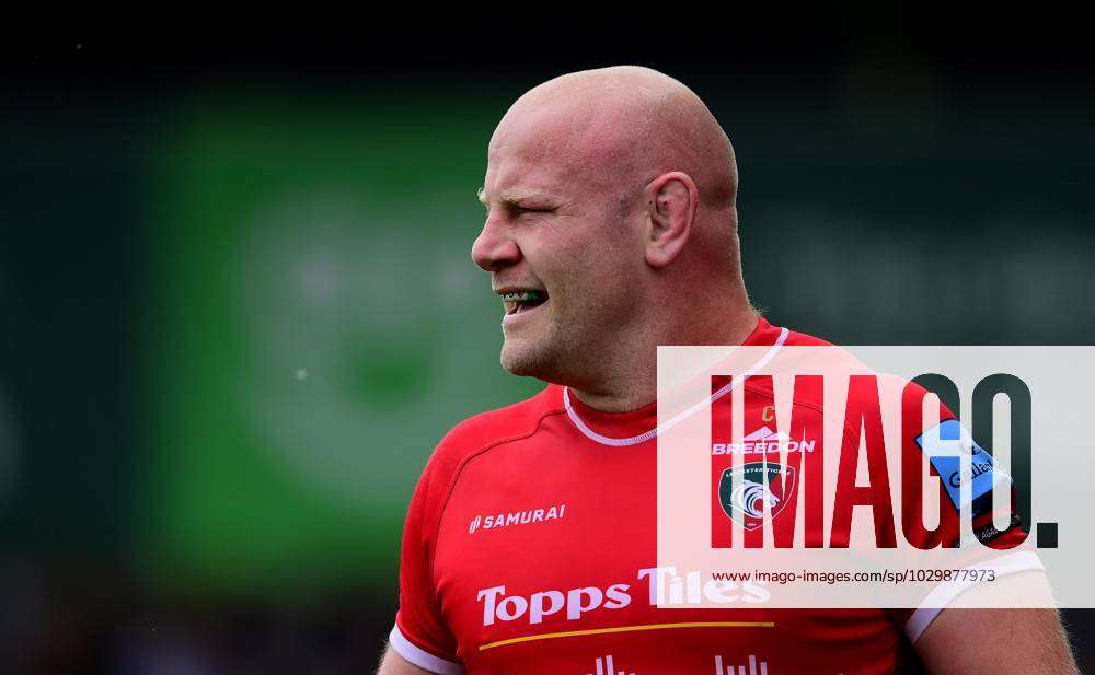 Sale Sharks v Leicester Tigers, Manchester, UK - 14 May 2023 Dan Cole of Leicester  Tigers during