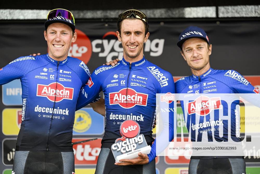 Belgians Timo Kielich, Dries De Bondt And Quinten Hermans Of Alpecin ...