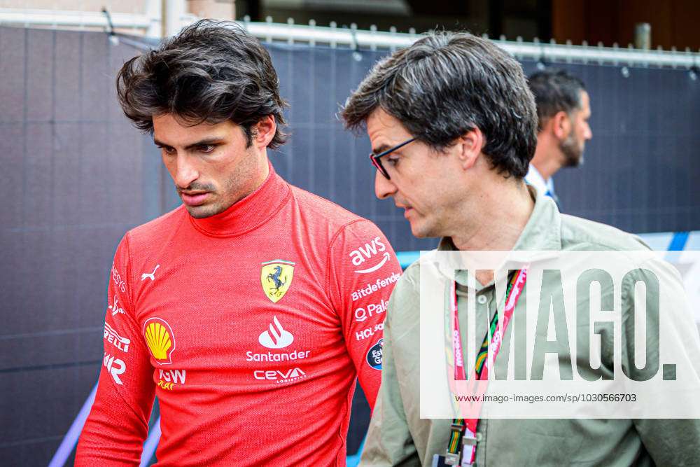 Scuderia Ferrari Sainz 2023 Spanish GP T-Shirt