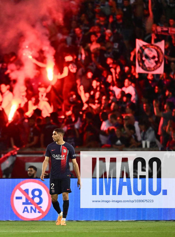 PARIS, FRANCE - JUNE 3: Achraf Hakimi of Paris Saint-Germain in new nike kit  for season 2023/24 during the Ligue 1 match between Paris Saint-Germain a  Stock Photo - Alamy