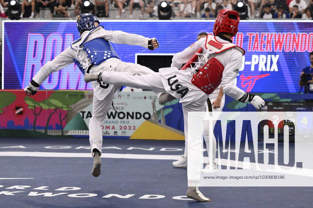 Roma 2023 World Taekwondo Grand Prix - Day 1 Jade JONES (GBR) vs Faith ...