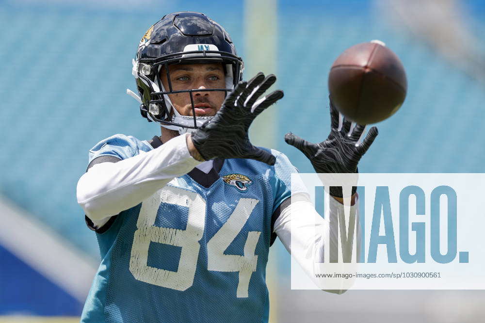 JACKSONVILLE, FL - JUNE 13: Jacksonville Jaguars wide receiver Elijah Cooks  (84) during Jacksonville