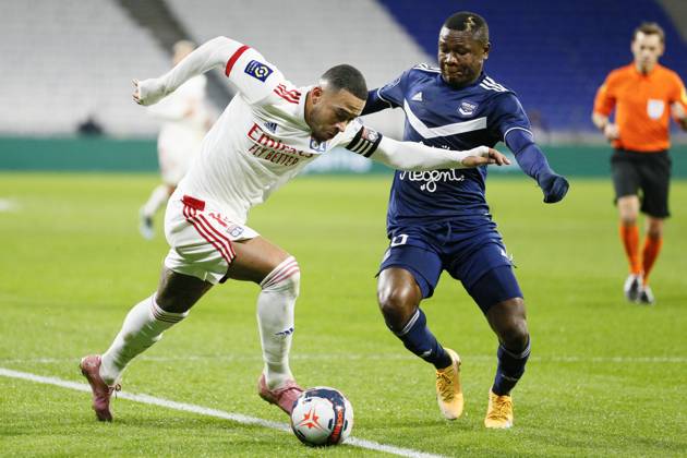 Ligue 1 - Olympique Lyon v FC Girondins de Bordeaux Girondins de Bordeaux s Samuel Kalu Ojim