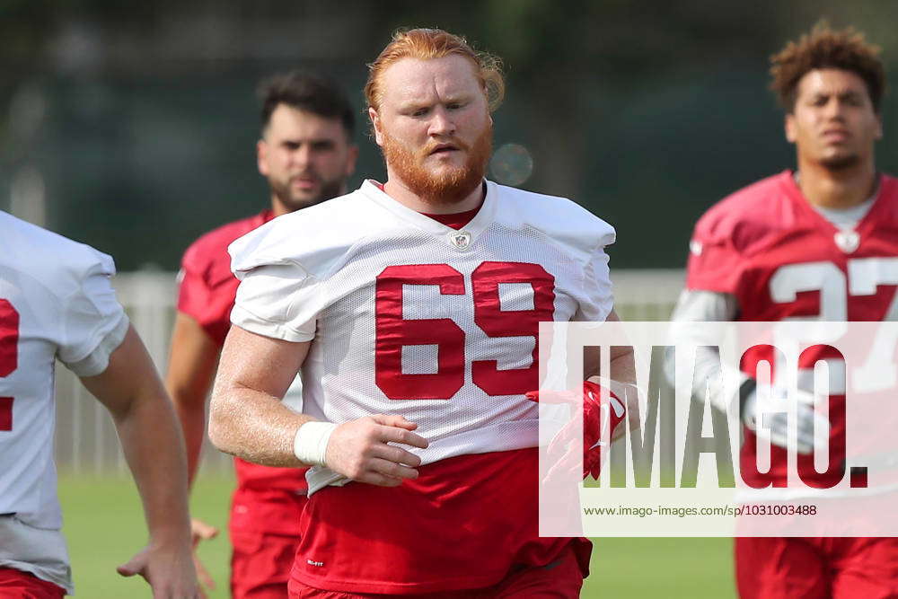 Tampa Bay Buccaneers Offensive Lineman Cody Mauch goes thru a