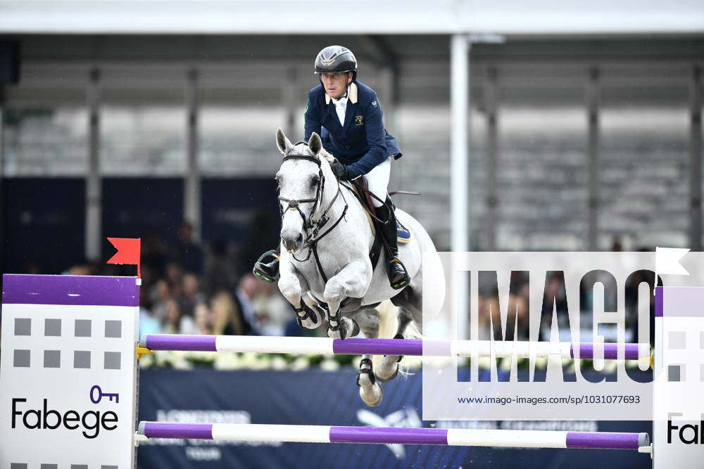 Shane Breen Ireland with the horse Haya during the Grand Prix