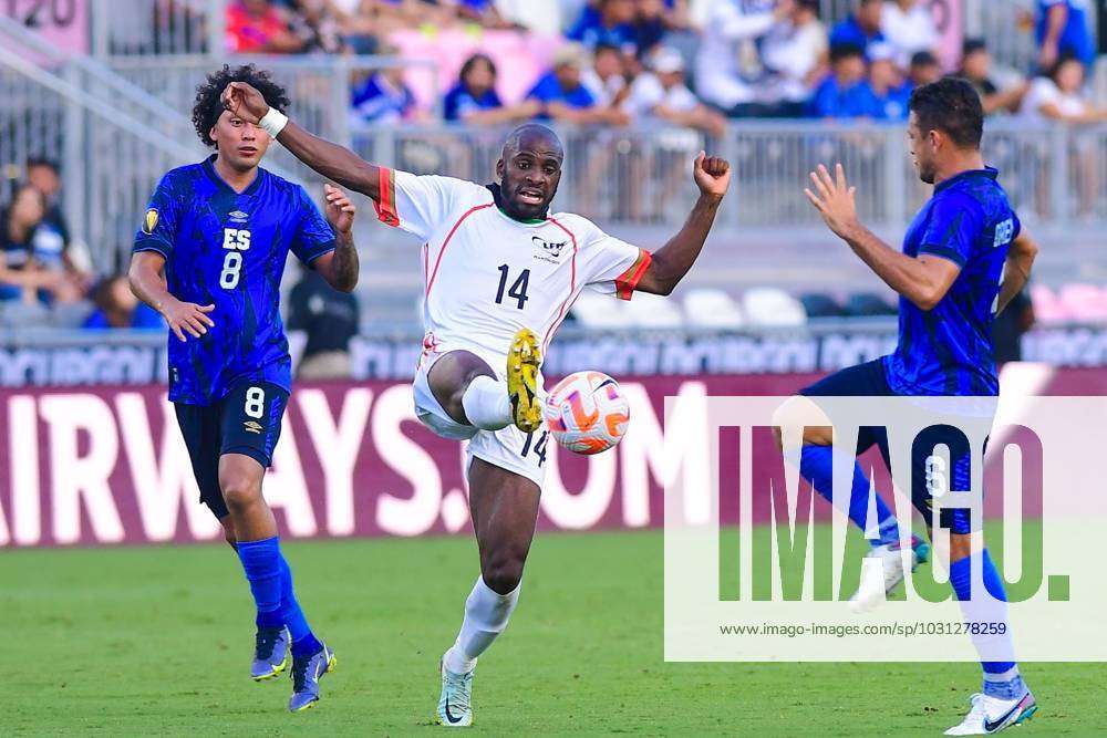 2023 CONCACAF Gold Cup El Salvador vs Martinique Cyril Mandouki of