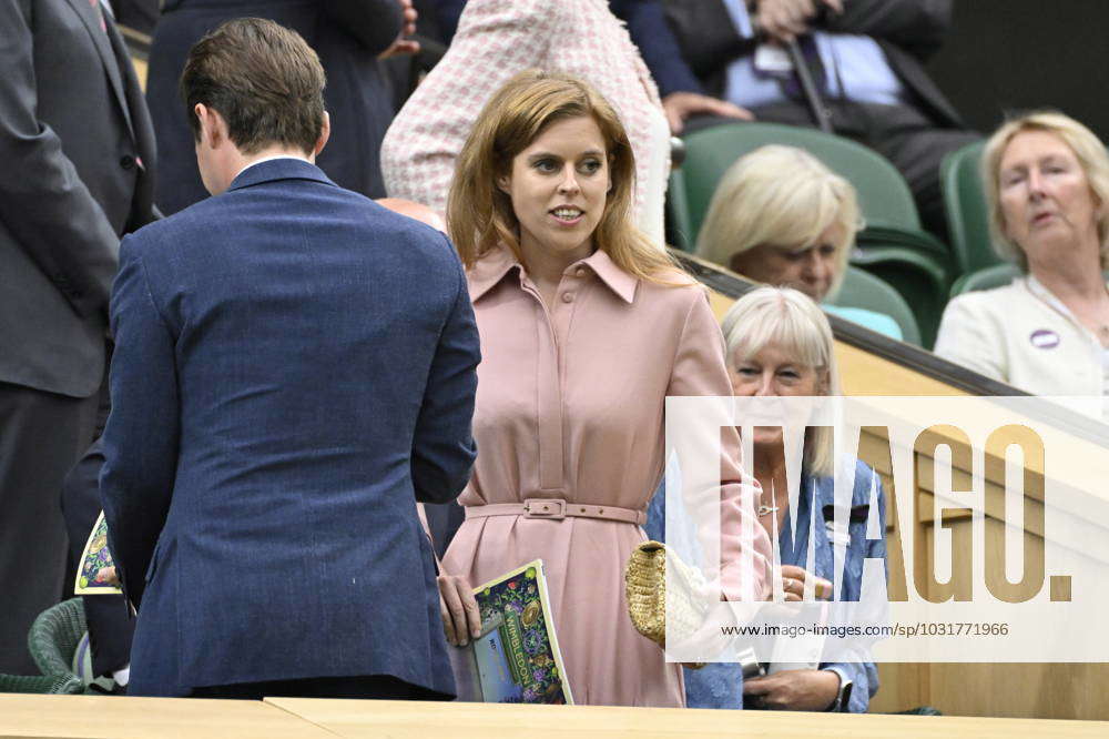 Tennis Wimbledon 2023 Angleterre Royal Box Princess