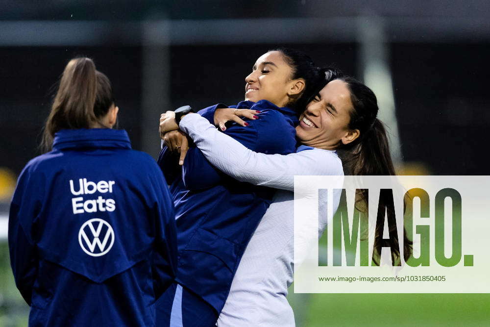 SYDNEY, AUSTRALIA - JULY 16: Sakina Karchaoui and Amel Majri of France