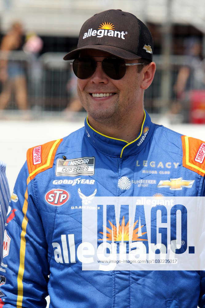 LOUDON, NH - JULY 17: Erik Jones ( 43 LEGACY MOTOR CLUB Allegiant ...