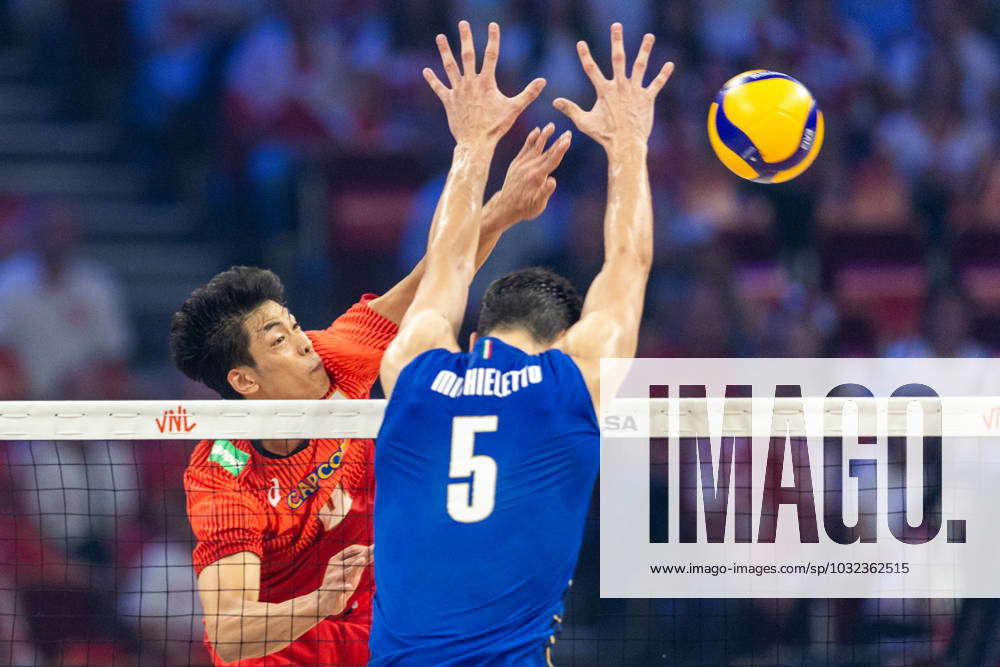 Japan v Italy Volleyball National League Masahiro Sekita during the