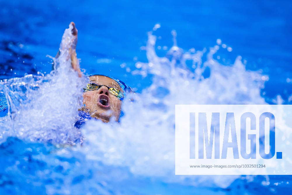 230726 Hanna Rosvall Of Sweden Competes In Mixed 4x100 Meter Medley ...