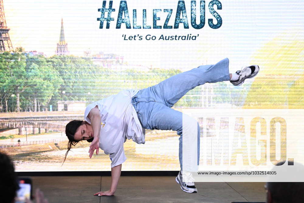 PARIS 2024 ONE YEAR TO GO, Breaker Rachael Gunn Performs During An ...