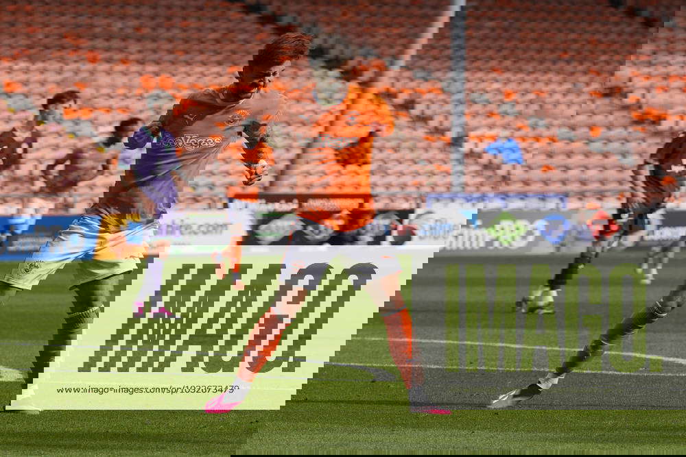 Preseason friendly Blackpool v Hibernian Owen Dale 7 of Blackpool