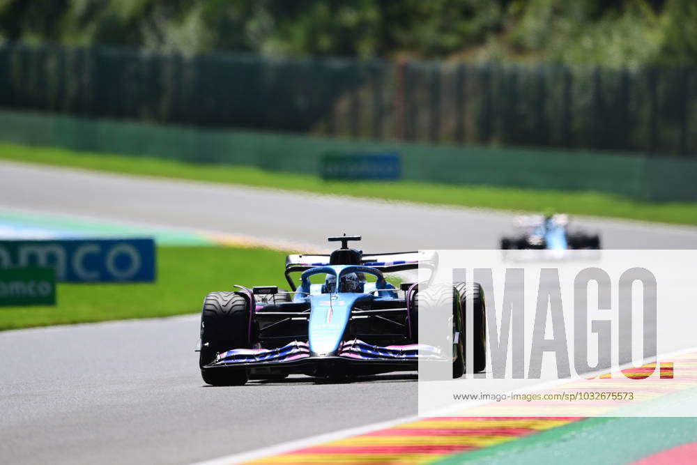 F1 Grand Prix Of Belgium - Sprint Esteban Ocon Of Alpine F1 Team Drive ...