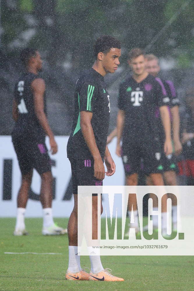 Bayern Munich Training Jamal Musiala Of Bayern Munich And Teammates ...