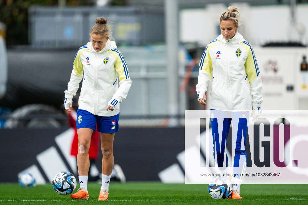 230804 Filippa Angeldahl and Nathalie Björn of the Swedish women s