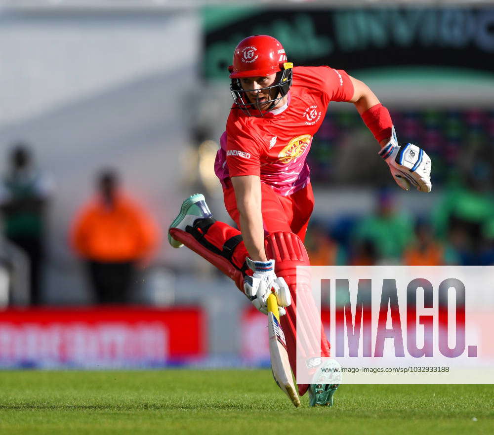 Oval Invincibles Men V Welsh Fire Men The Hundred Men Joe Clarke Of Welsh Fire Men Runs During The